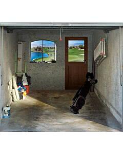 Garagentorplane Golfplatz