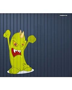 Garagentorplane Monster
