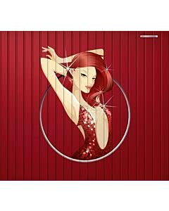 Garagentorplane Glamour Girl