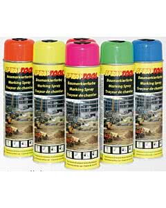 Spraytool Baustellenmarkierspray 500 ml Neonpink