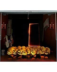Garagentorplane Spooky Pumpkins