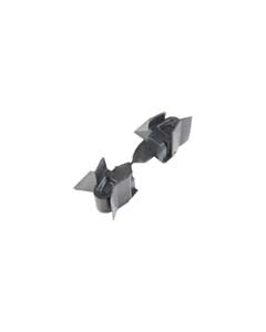 Novoferm Endstopfenpaar Bodendichtung links und rechts, iso 9, iso 20, S 45, iso 45, novodoor Thermo