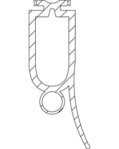 Marantec Torabschlussprofil P4 6,25m