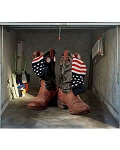 Garagentorplane Cowboy Boots