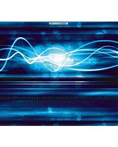 Garagentorplane Blue Light