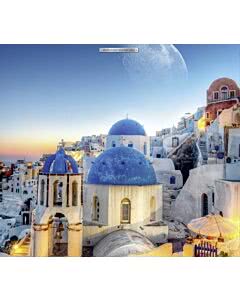Garagentorplane Santorini