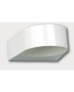 Hekatron Montagesockel 143W für Wand/Sturzmontage