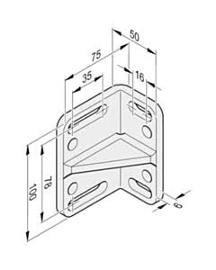 Sommer Konsole für Pfostenbeschlag L+R