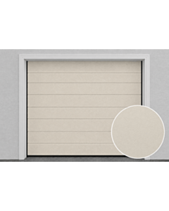 DoorHan Sektionaltor DIY, M-Line, Glatt, RAL 9010-SG - Reinweiß optional mit Elektro Torantrieb