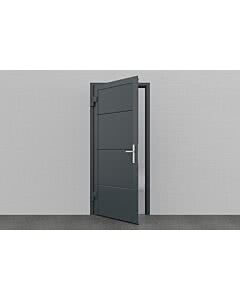 DoorHan Garagen Nebentür, W-Line, Glatt, RAL 7016 - Anthrazitgrau