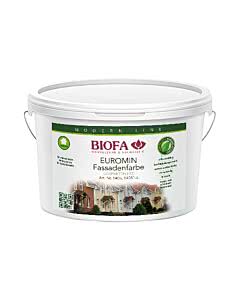 Biofa EUROMIN Fassadenfarbe, weiß - Innen 10 Liter