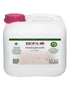 Biofa Holzbodenseife weiß - Innen 5 Liter