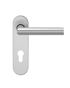 ECO Drückergarnitur D-310 Kurzschild mit OGL Click, 9 mm FS ER PZ 72 mm