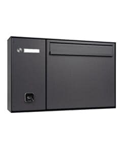 ekey HELLO-Briefkasten Aufputz und ekey sLine Fingerprint