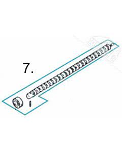 7 - Spindel für Normstahl Elegant 400 Drehtorantrieb 