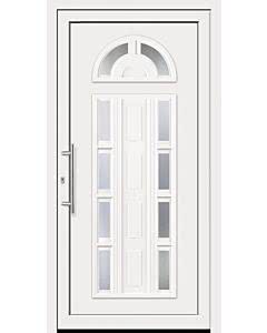 Feba Novotherm Kunststoff Haustüre Modell 506, weiß, mit Glas Orna C