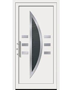 Feba Kunststoff Haustüre KU 120 RAL 9016 weiß
