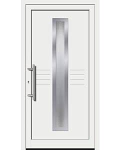 Feba Kunststoff Haustüre KU 334 RAL 9016 weiß