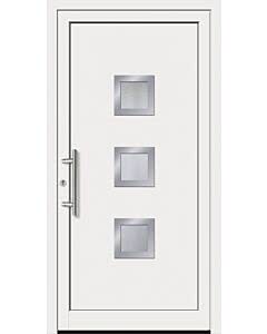 Feba Kunststoff Haustüre KU 80 RAL 9016 weiß