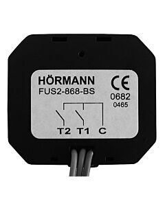 Hörmann 2-Kanal-Funk-Unterputzsender FUS 2, 868MHz BiSecur