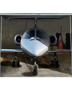 Garagentorplane Learjet