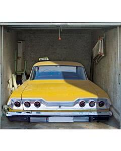 Garagentorplane Taxi