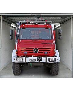 Garagentorplane Unimog