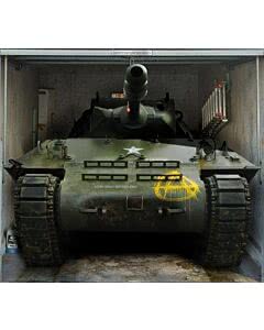 Garagentorplane Panzer