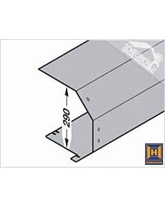 1.22 - Hörmann RollMatic Panzerverkleidung Konsolenhöhe 290 mm