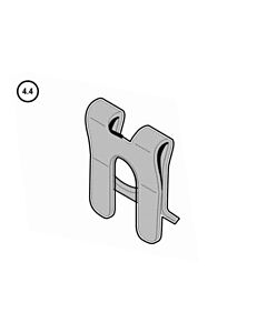 Hörmann Abschlusssicherung N80/F80/EcoStar/Schlupftür-Tor