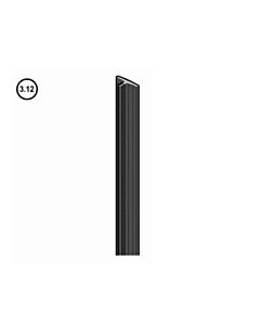 Hörmann Führungsleiste N80/F80/EcoStar/Schlupftür-Tor, ab Serien-Nr. 99001 Ersatz für Deckleiste unten von innen gesehen links/rechts