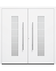 Hörmann Aluminium Haustür TopComfort Portal Motiv 504, 2-flügelig