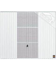 Hörmann Berry Schwingtor N80 Motiv 913 - glatte Oberfläche - Farbe weiß