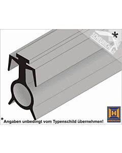 Hörmann Bodendichtung mit Lüftungsschlitz