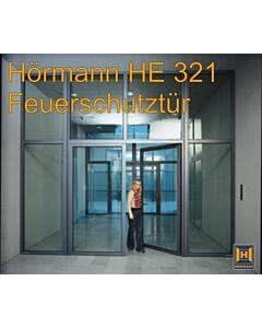 Hörmann T30-1 HE 321 zweiflügelige Aluminium Rauchschutztür / Feuerschutztür