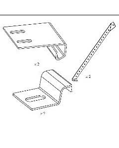 Deckenabhängungsset 