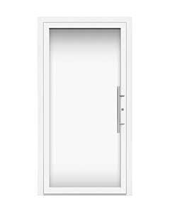 Splendoor L1010 Light Aluminium Haustüre Ganzglas