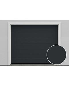 DoorHan Deuschland Sektionaltor DIY, M-Line, Glatt, Satingrau