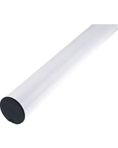 Marantec AST3F Aluminium-Rundbaum, ø 60 mm, 3 m, ohne Zubehör-Nut