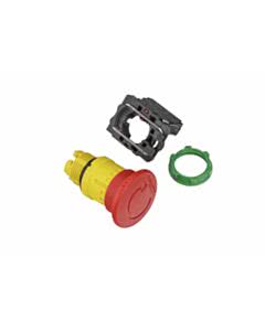 Marantec Einbau-Drucktaster "Not-Aus/Not-Halt", Roter Pilz 40 mm mit Drehentriegelung, 1 Öffner, 22 mm 