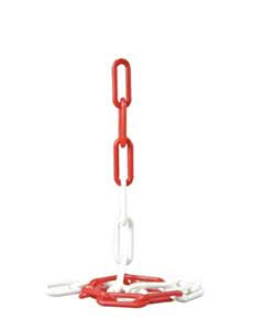 Marantec Kette rot-weiß für Deckenzugschalter, 15 m