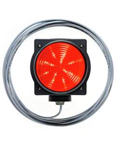 Marantec LED-Ampel 24 V Rot mit 11 m Kabel, 1,7 W, IP65 