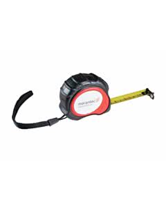 Marantec Rollmaßband Marantec 5 m mit Gürtelclip schwarz/rot