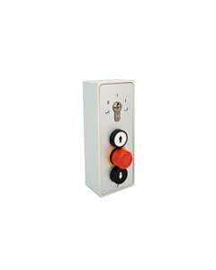 Marantec S-APZ 4-1R/2N Schlüsselschalter Aufputz 1-seitig tastend/rastend mit 3-fach Drucktaster AUF/Not/ZU
