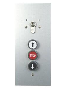 Marantec S-EPZ 4-1R/2 Schlüsselschalter Unterputz 1-seitig tastend/rastend mit 3-fach Drucktaster AUF/STOPP/ZU
