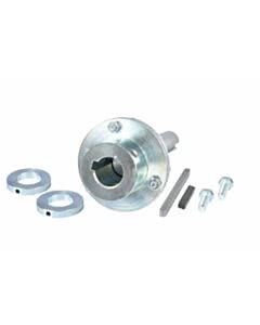 Marantec WA-S 25,4/25 N Steckwelle 25,4 mm mit Anflanschadapter 25 mm mit Nut