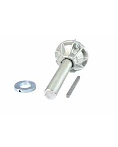 Marantec WA-S 25,4/35 P Steckwelle 25,4 mm mit Anflanschadapter 35 mm Passfederprofil