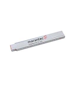 Marantec Zollstock Marantec 2 m Holz weiß