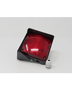 Meißner Ampel rot LED 24V AC/DC, 230V AC, Ö-Norm inkl. Bügel 
