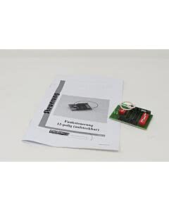 Meißner Fernsteuerungs-Set -433 Mhz aufsteckbar mts200/02, mts5000/02 und mts2000/02 (2-Befehl) ohne Handsender